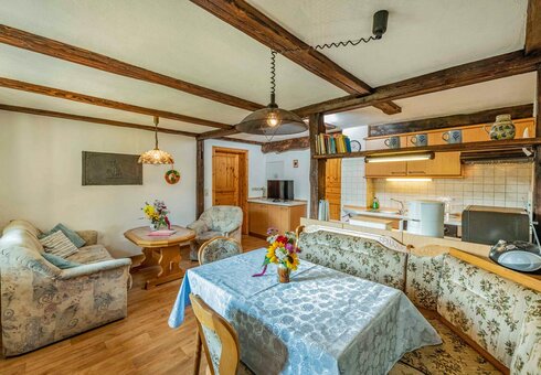 Blick in eine Ferienwohnung "Sieben Zwerge"