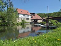 Historische Mühle in Buchfart