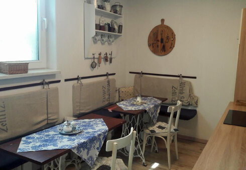 Blick in die Gästeküche