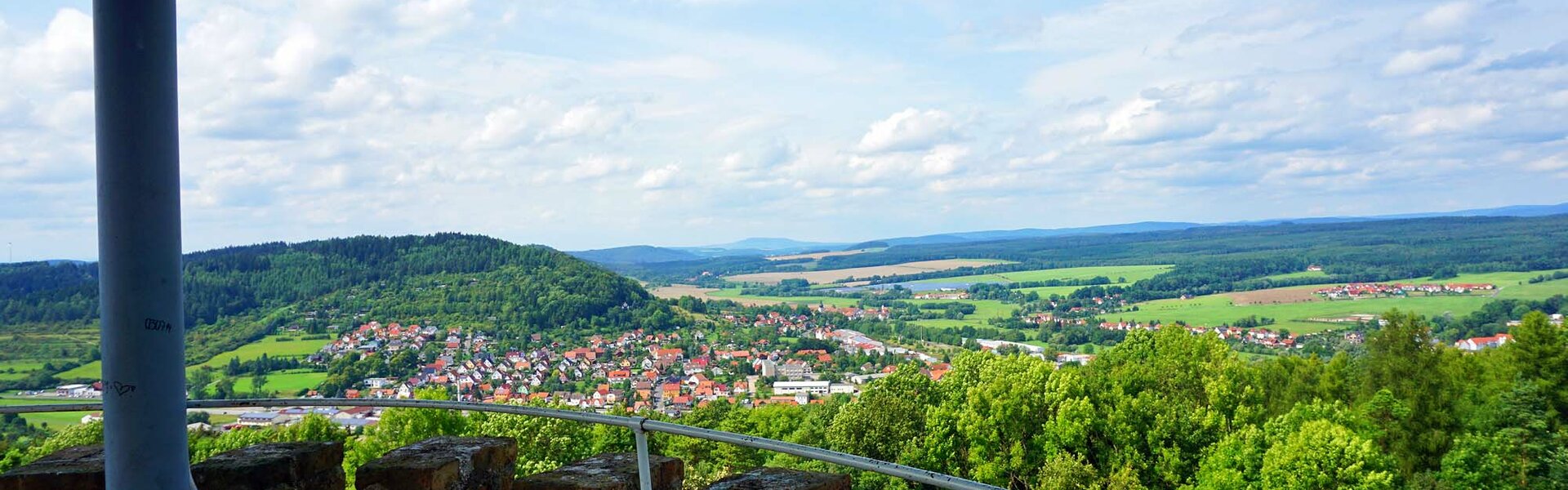 Stadtberg mit Bismarckturm bei Hildburghausen