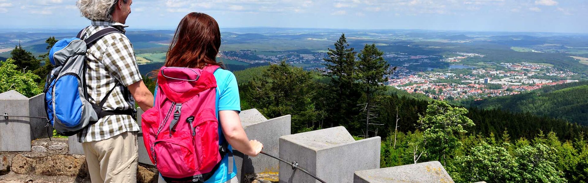 Aussichtsturm auf dem Kickelhahn Ilmenau