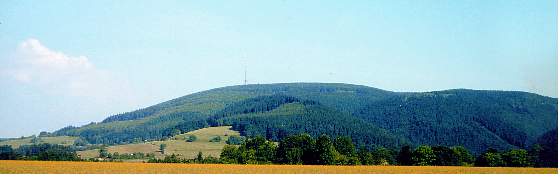 Schaumberger Land, Blick zum Bleß