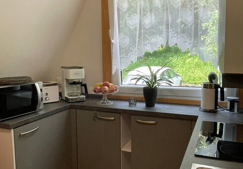 Blick in die Küche