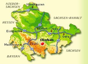 Lagekarte Oberhain