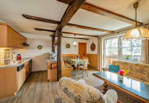 Blick in eine Ferienwohnung "Sieben Zwerge"