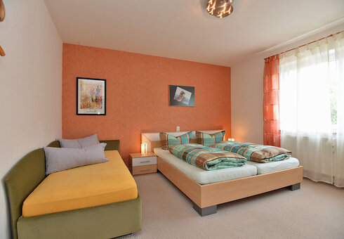 Fewo im Erdgeschoss, Schlafzimmer