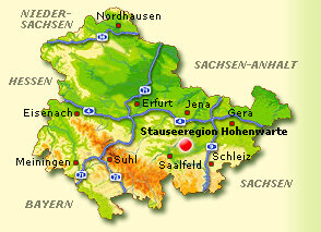 Stauseeregion Hohenwarte