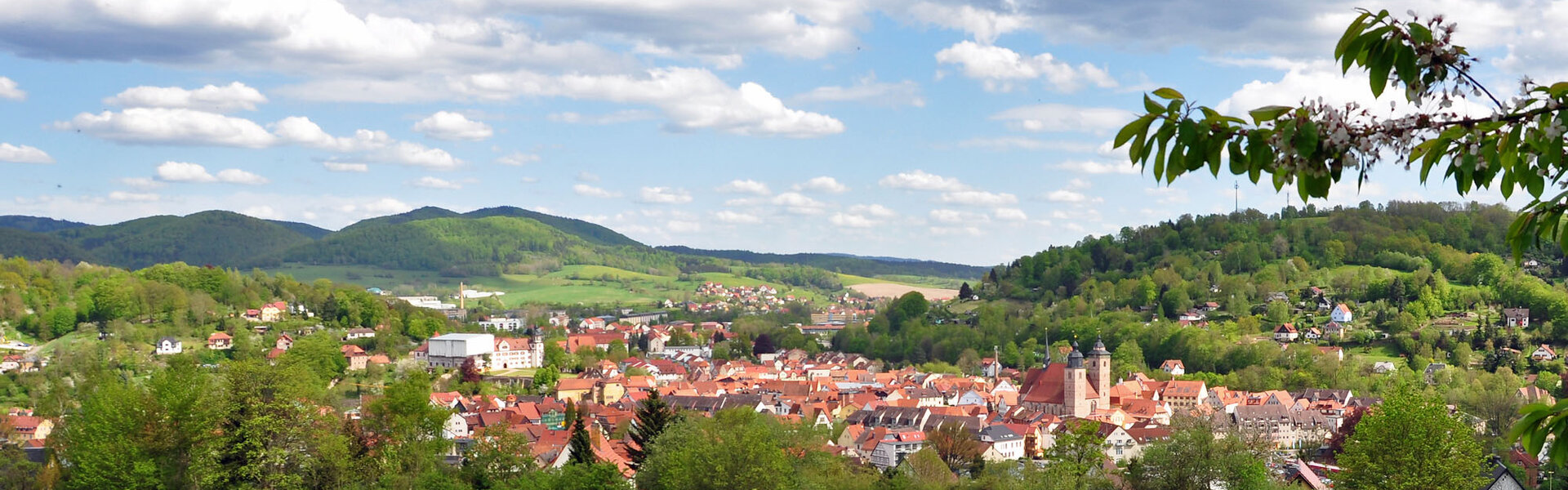 Blick auf Schmalkalden