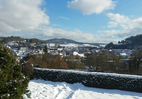 Ausblick im Winter