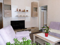 Blick in das Wohnzimmer