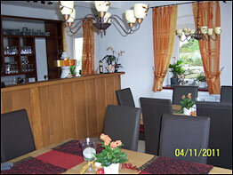 Blick in die Gaststube