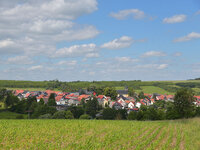 Blick auf den Ort Geschwenda