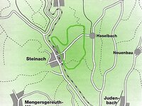 Wanderweg an der Thüringisch-Fränkischen Schi