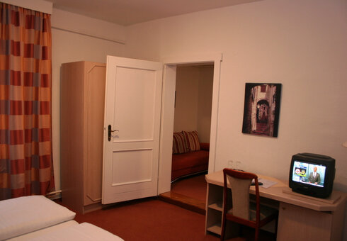 Blick in ein Familienzimmer