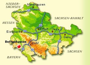 Lagekarte Bettenhausen