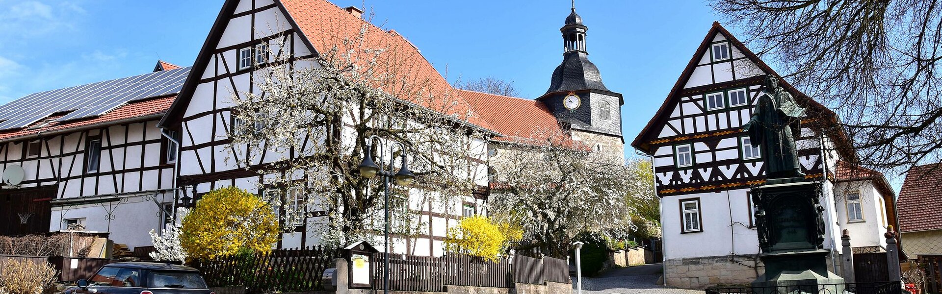 Lutherplatz in Möhra