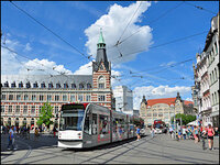 Anger in Erfurt (beliebte Einkaufsstraße)