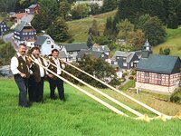 Original Vessertaler Alphornbläser