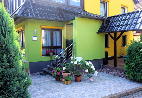 Separater Eingang zur Ferienwohnung