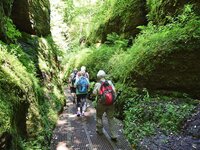Wandern in der Drachenschlucht