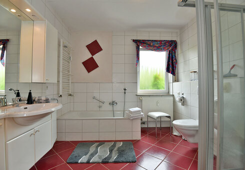 Fewo im Erdgeschoss, Bad