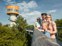 Familie auf dem Baumkronenpfad