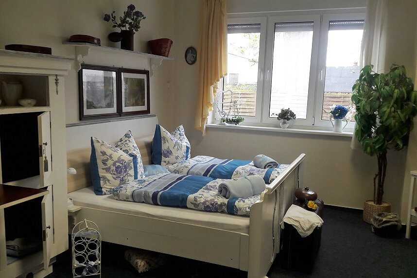 Blick in ein Gästezimmer