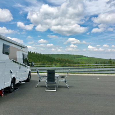 Caravanstellplatz am Biathlonstadion Oberhof