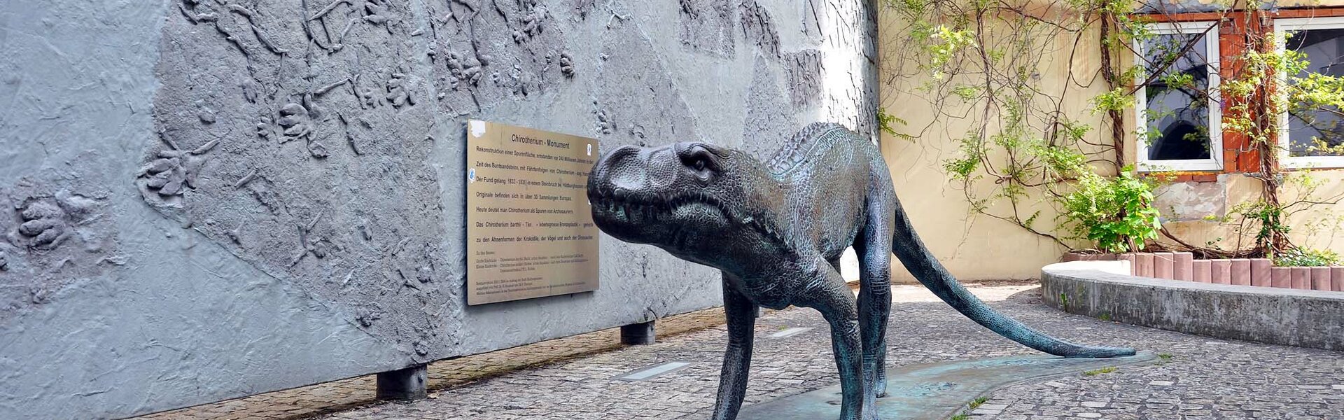 Chirotherium-Monument Hildburghausen
