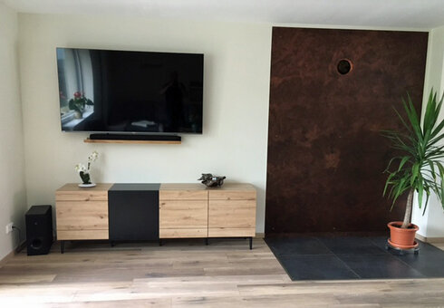 Blick in den Wohnraum