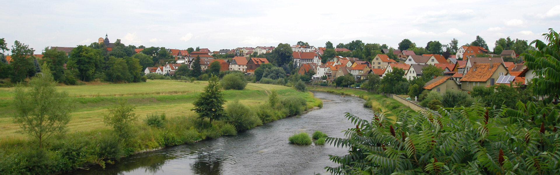 Blick auf Breitungen