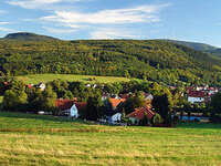 Blick auf den Urlaubsort Winterstein