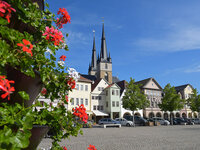 Marktplatz in Saalfeld