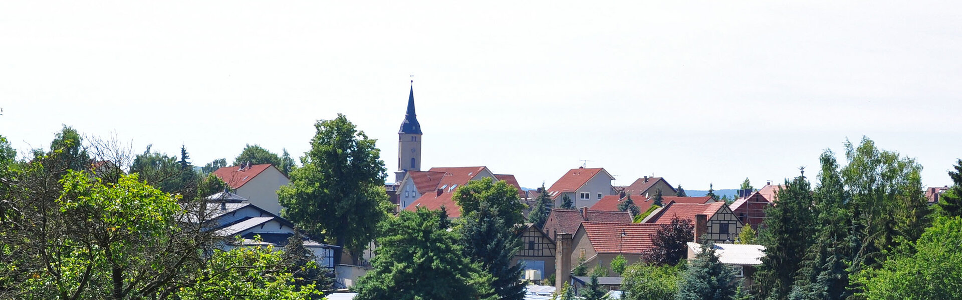 Blick auf die Töpferstadt Bürgel