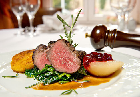 Essen im Hotel Schwarzer Bär