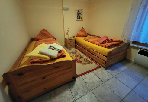 Blick in das Ferienhaus