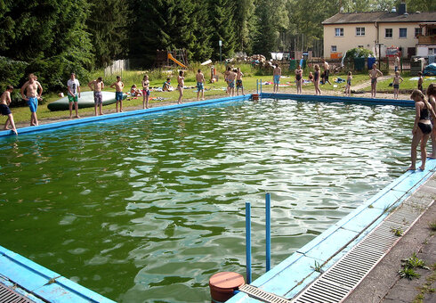 Spaß am Pool