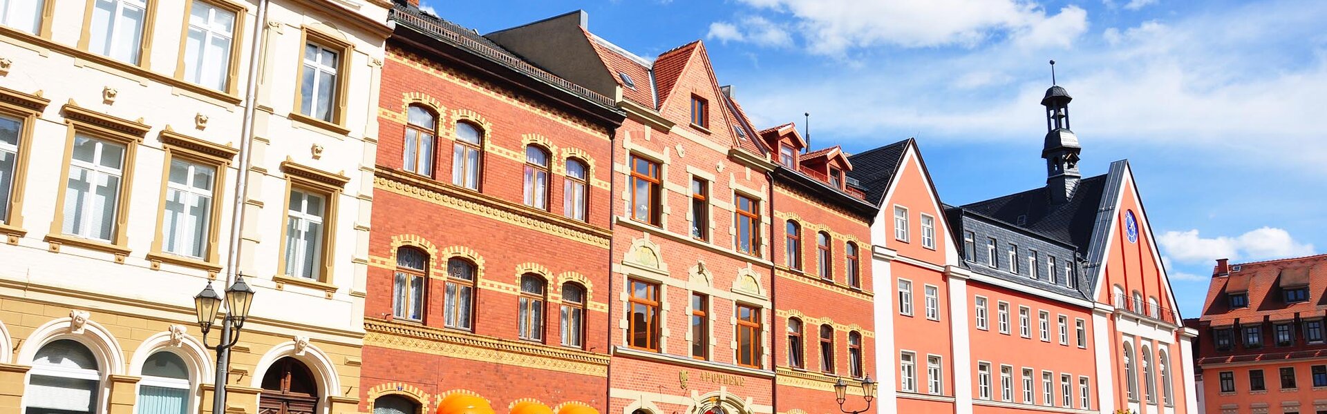 Bürgerhäuser in Kahla