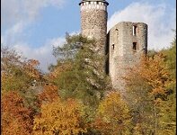 Burgruine Hallenburg bei Steinbach-Hallenberg