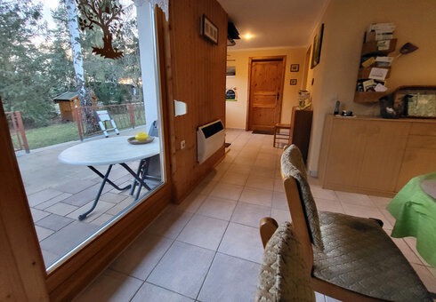 Blick in das Ferienhaus