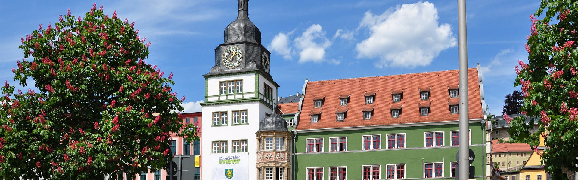 Marktplatz in Rudolstadt