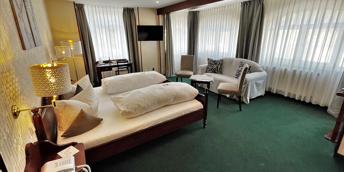 Blick in ein Gästezimmer Blick in ein Gästezimmer