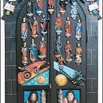 Historischer Hausaltar im Heimatmuseum