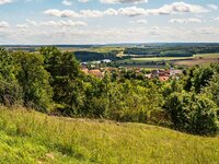Blick auf Schwickershausen