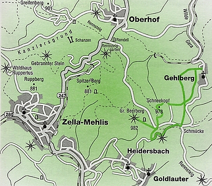 Gehlberger Gipfeltour